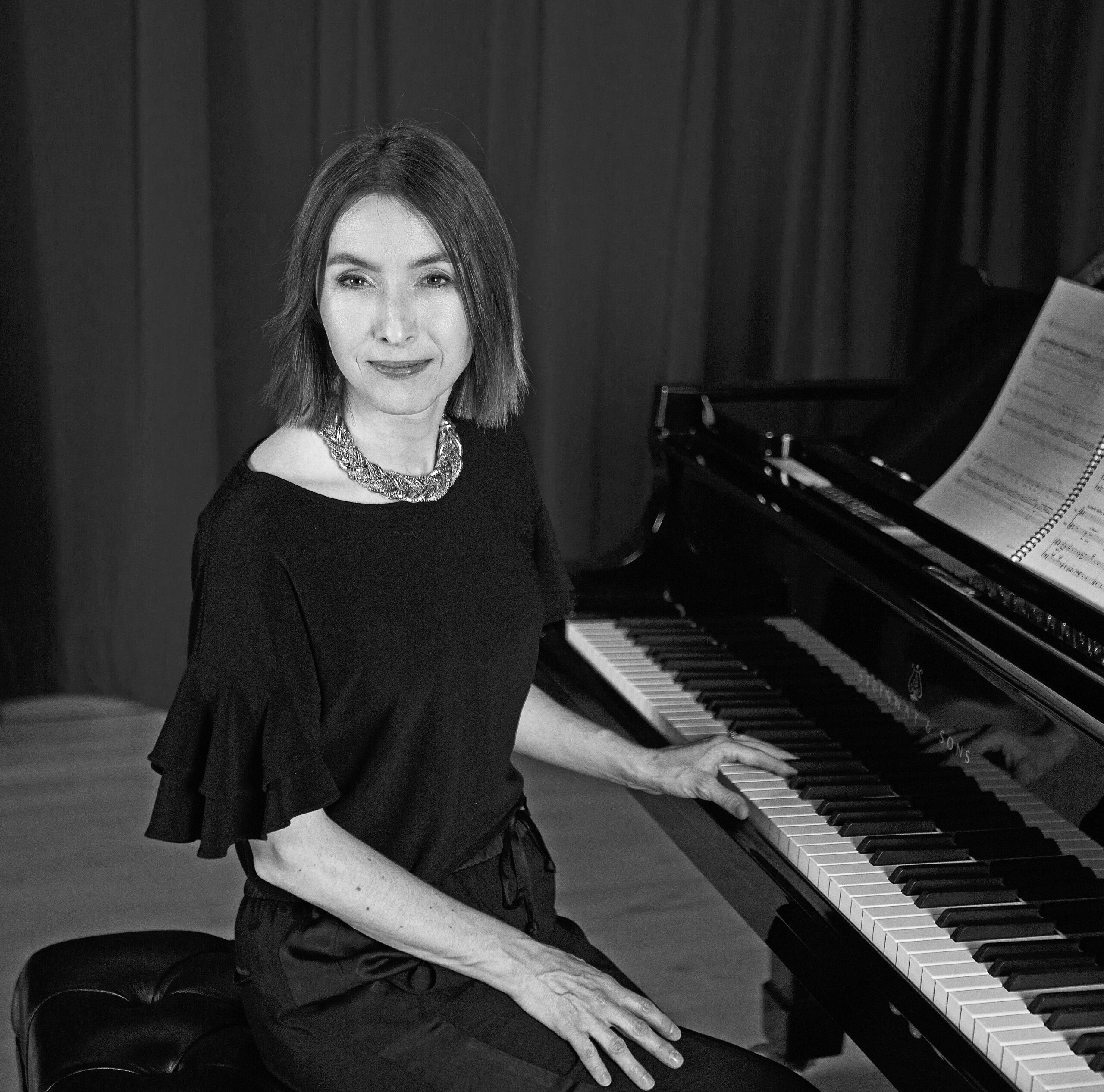 Kirchoff at the piano